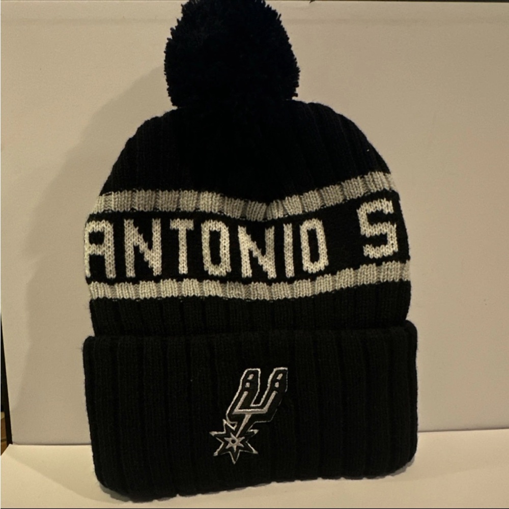 NBA Black and White Beanie Hat